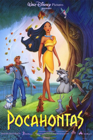 Walt Disney's Pocahontas movie poster