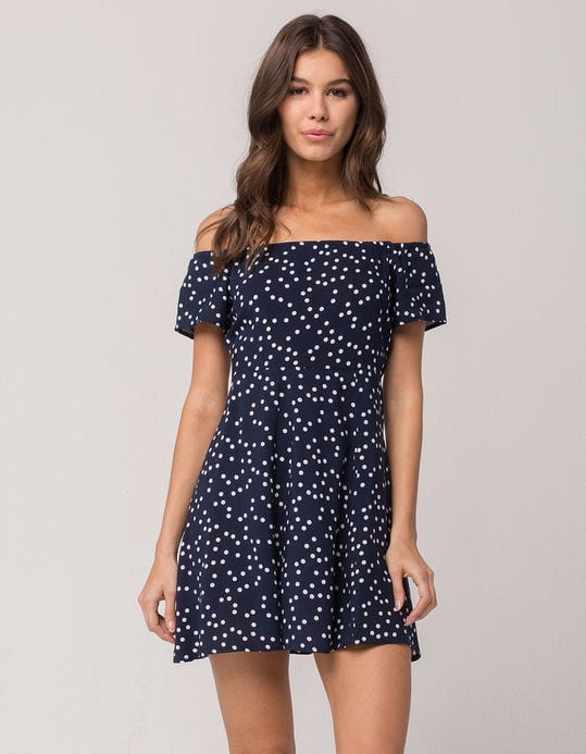 Polka dot dress from Tilly's