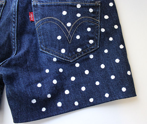 Polka dot shorts step four copy