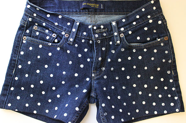 Polka shorts three