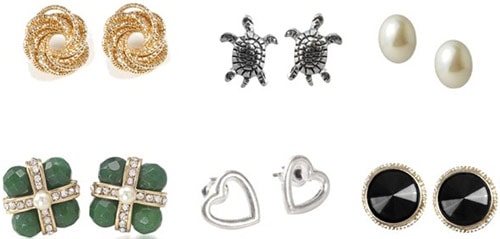 Post earrings