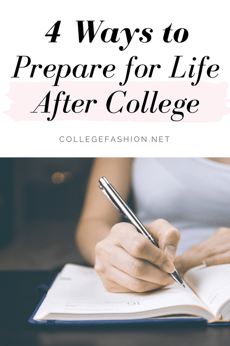 Preparing for life after college