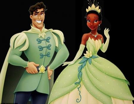 Princess Tiana Green Dress