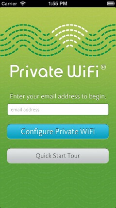 Private wifi app