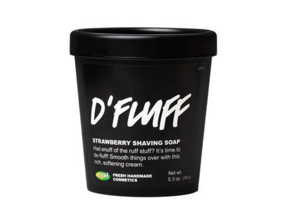 Lush D'Fluff Shaving Soap