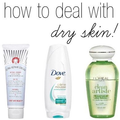 Products for dry skin