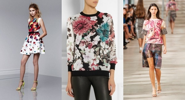 Psychedelic Floral Print Trend