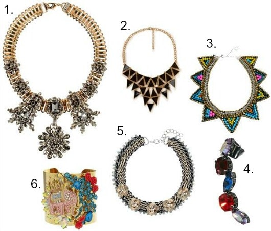 Pucci fall 2013 inspired jewelry