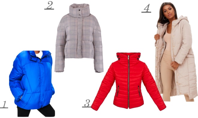 The puffer coat that we all hated as a child has made its way back in the most fashionable way. From different colors, to lengths, and even patterns, there is an option for everyone. Puffer coats by BooHoo, MissGuided, Pretty Little Thing