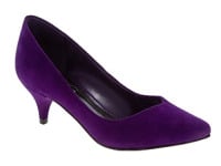 Purple Suede Heel