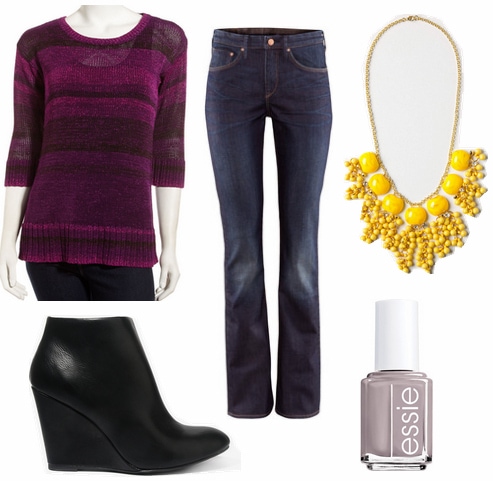 Purple+yellow outfit 4