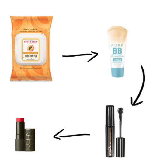 Summer Internship Outfit & Makeup Routine to Save Time