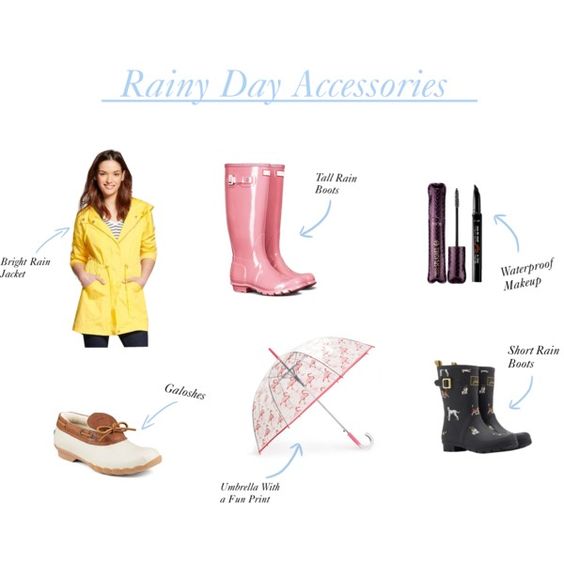 Must-haves on a Rainy Day