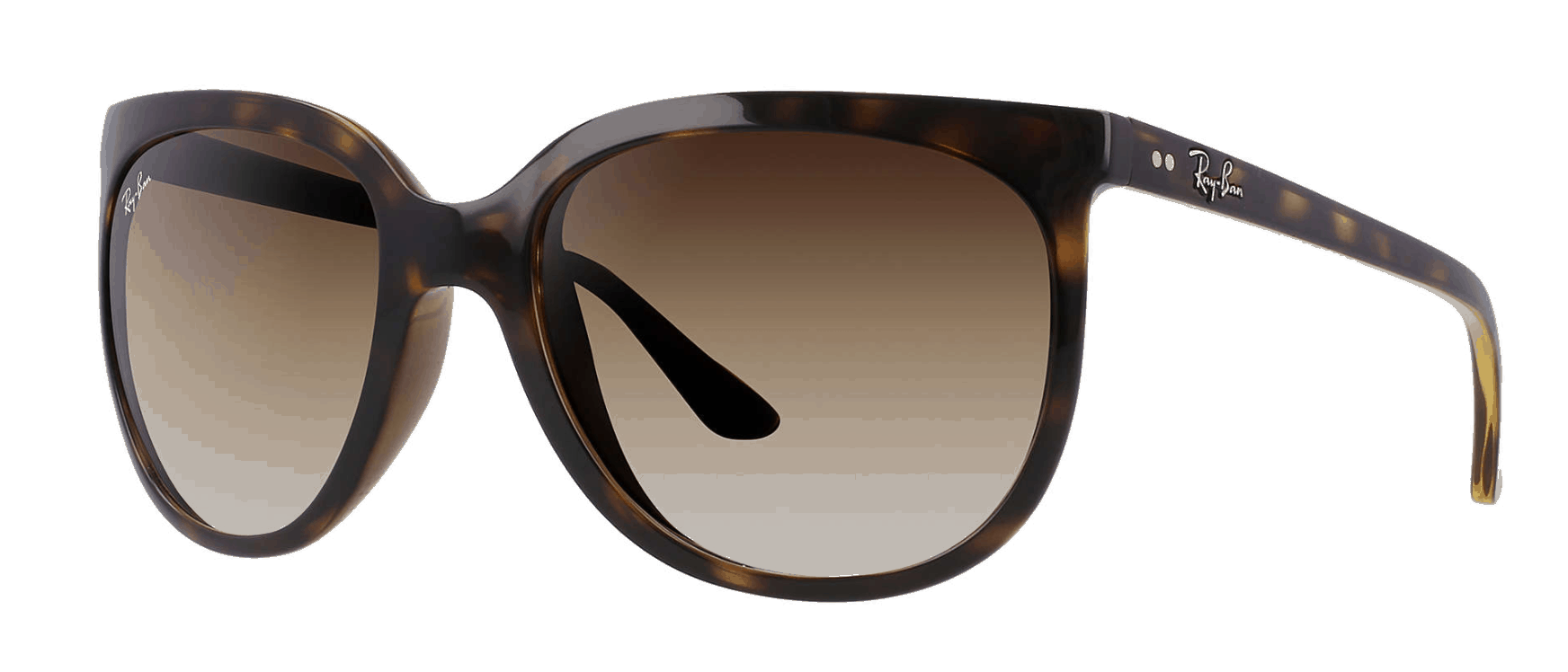 Ray-Ban Cats 1000 in light brown gradient