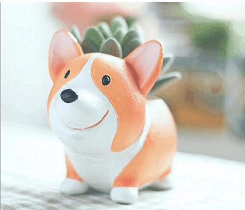 Best gifts for mom: Corgi planter