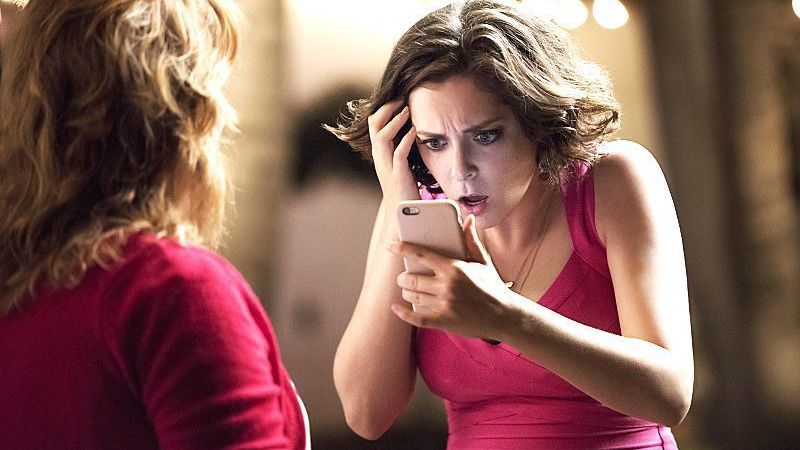 Still of Rachel Bloom as Rebecca Bunch in Crazy Ex Girlfriend tv show