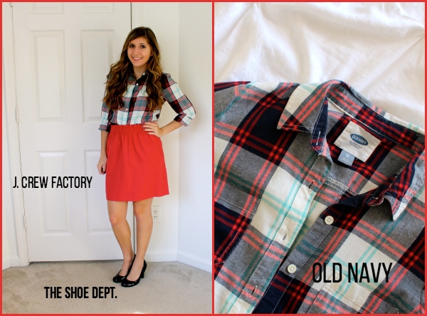 Flannel compadre skirt sales
