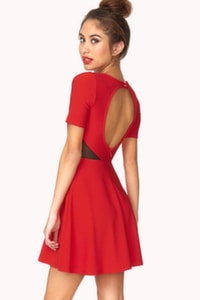Red dress