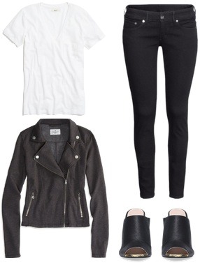 Refreshing wardrobe basic outfit