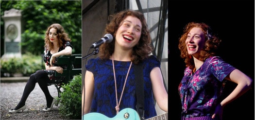 Regina Spektor floral outfits