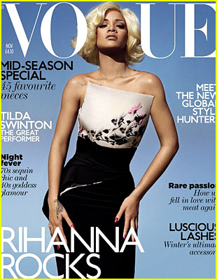 Rihanna's British Vogue Cover