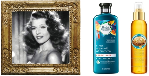 Rita Hayworth's hair secrets