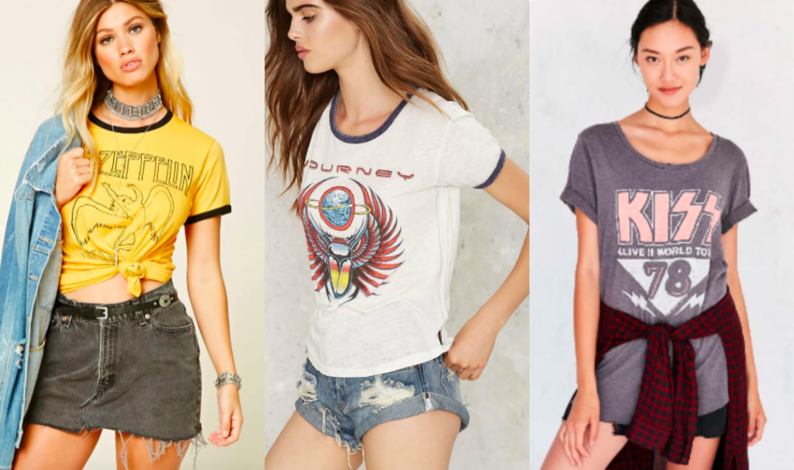 rock and roll collared shirts