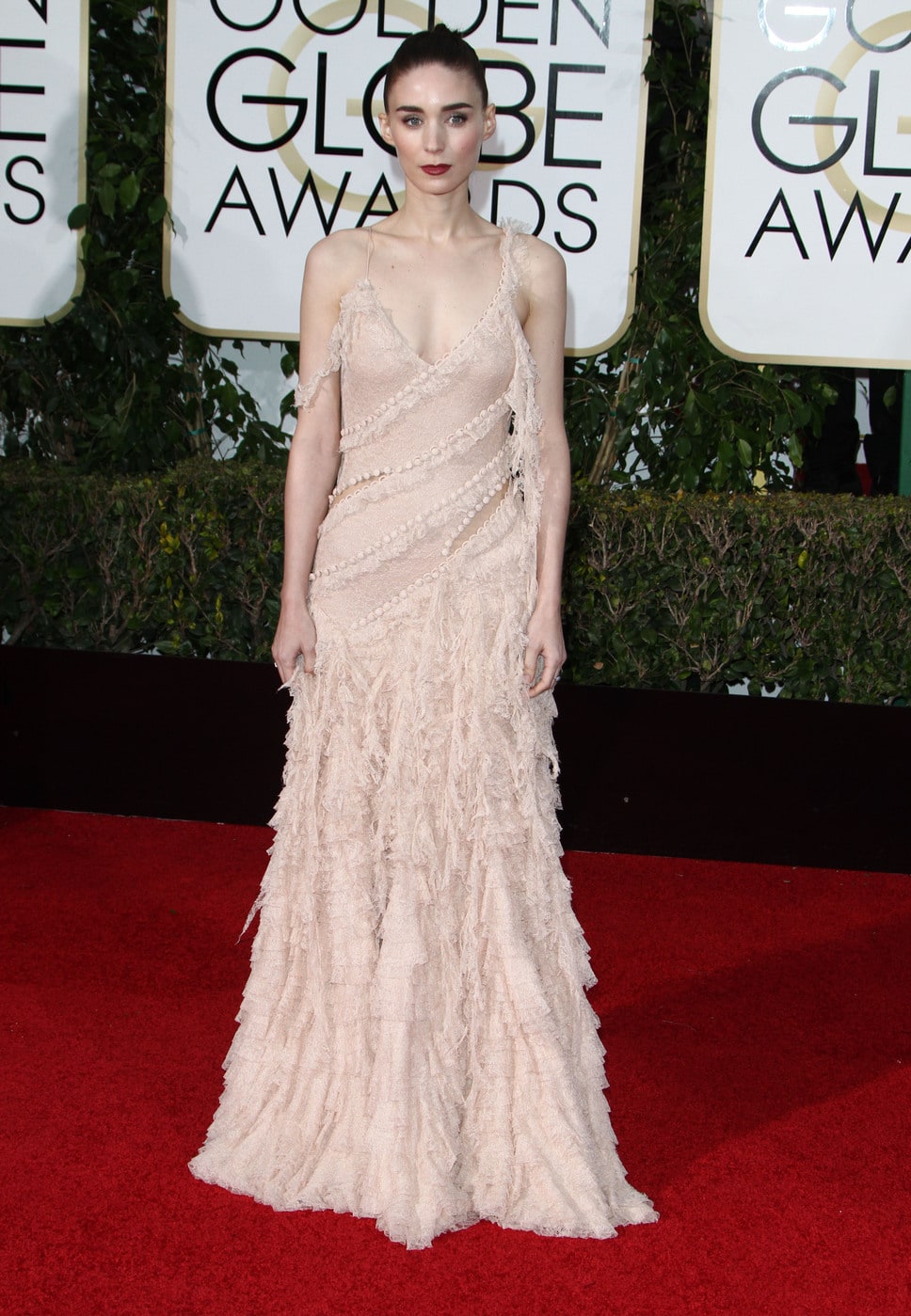 Rooney Mara at the 2016 Golden Globes