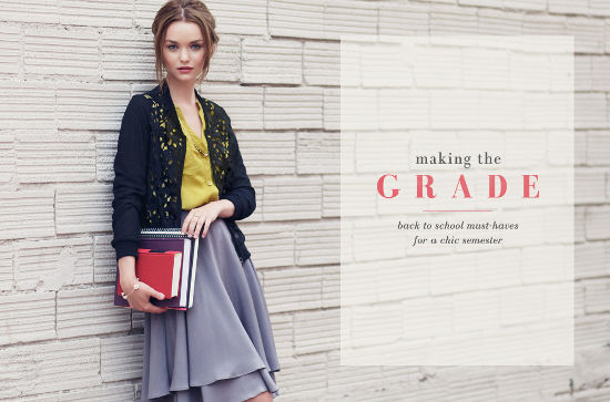 Ruche lookbook making the grade