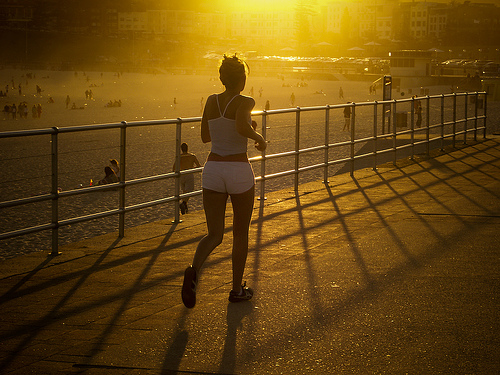 Running girl