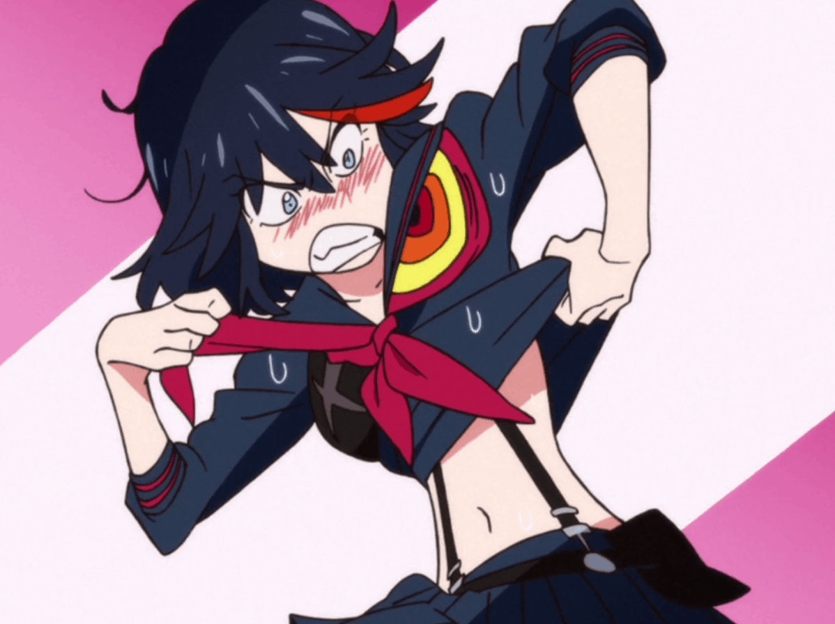 kill la kill ryuko matoi kamui senketsu.