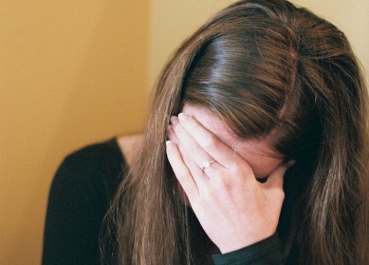 Sad woman