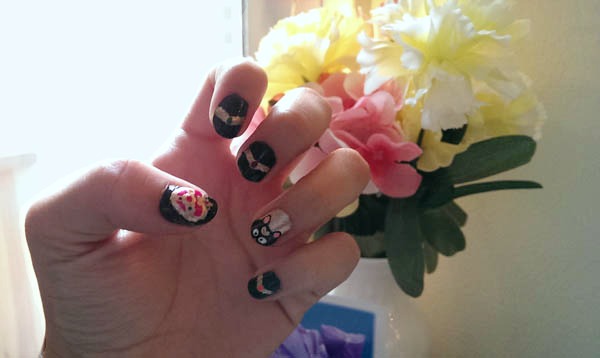 Sailor Moon nail art