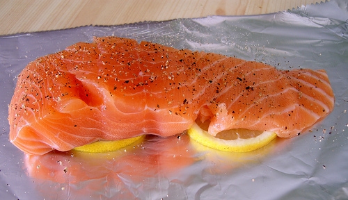 Salmon fillet