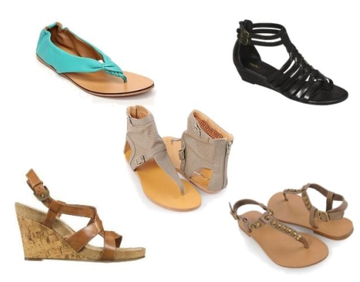 cheap stylish sandals