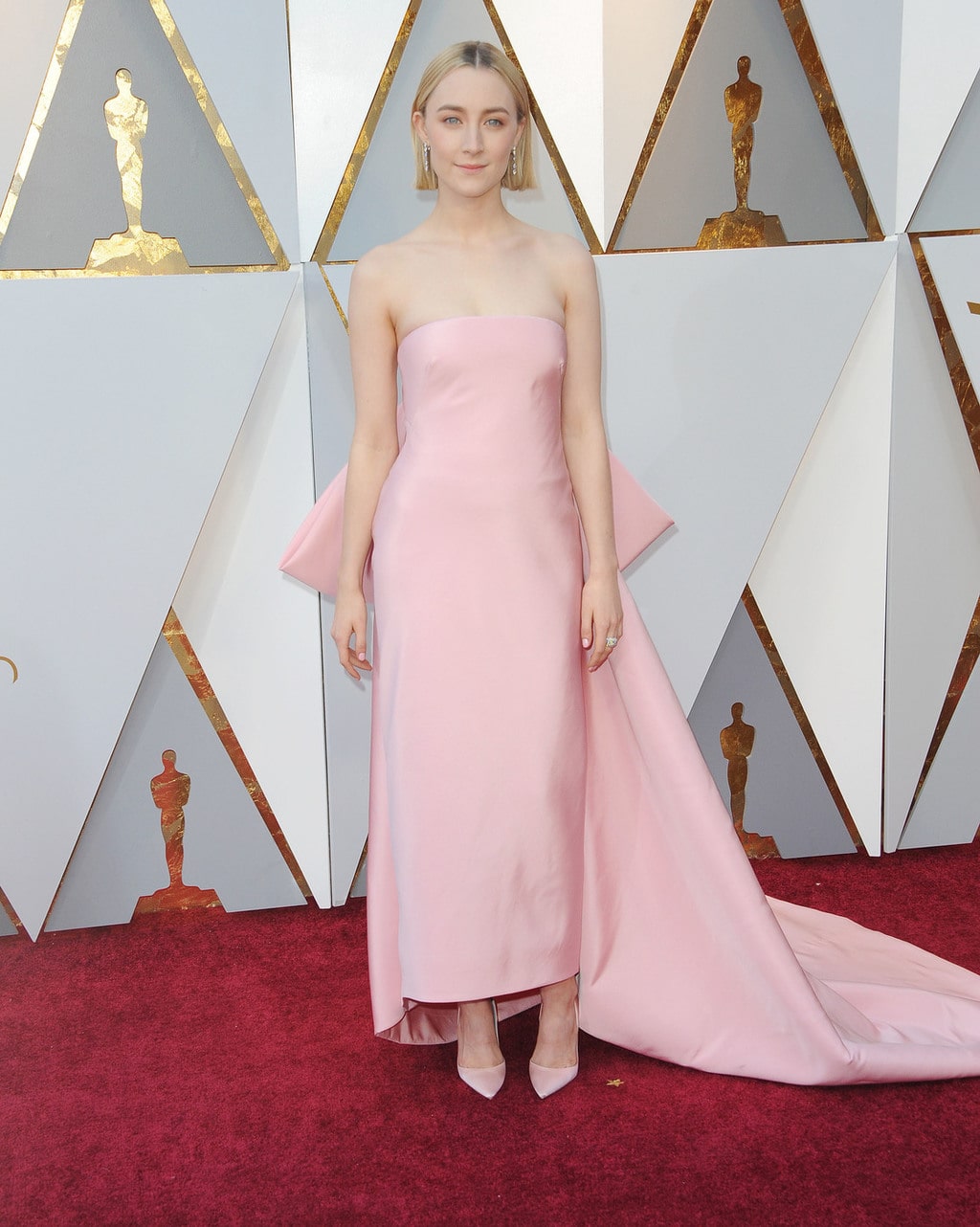 Saoirse Ronan in Calvin Klein at the 2018 Oscars