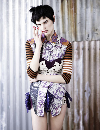 Saskia de Brauw by Ben Toms for Dazed & Confused June 2011