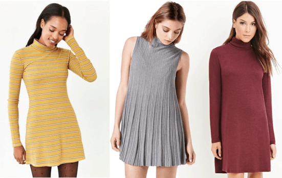 turtleneck dresses