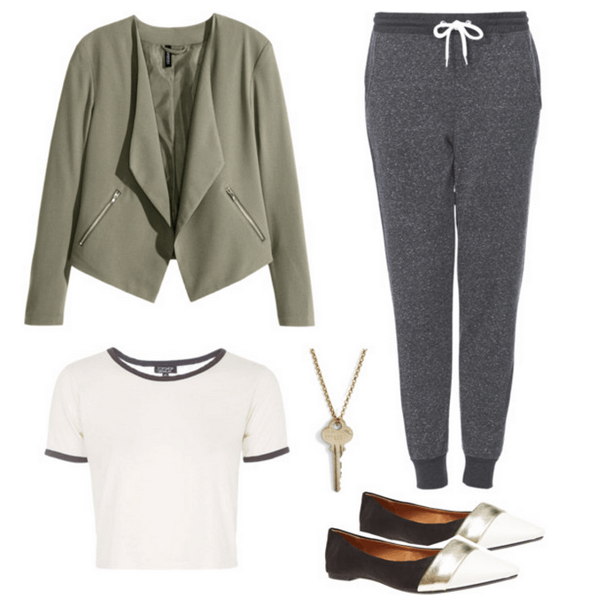 how to dress your sweats inspiration