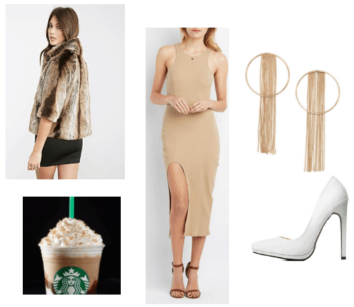 S'mores frappaccino outfit inspiration