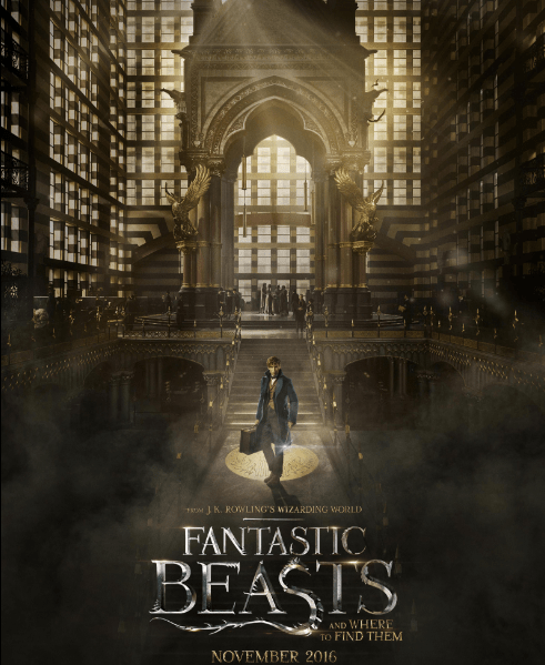 Fantastic Beasts and Where to Find Them Movie Poster