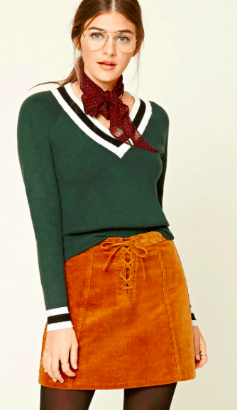 Forever 21 Green Sweater