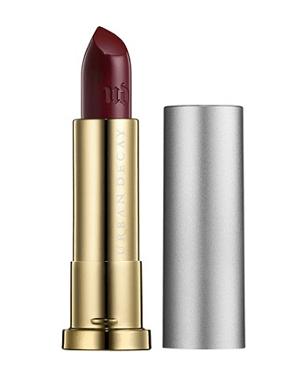 Tube of dark lipstick