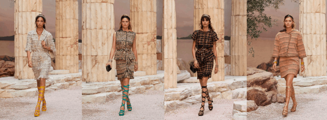 Chanel Cruise 2018 Channeled Ancient Greece