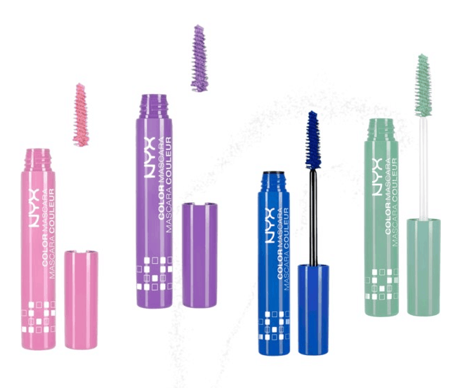 shades of colorful mascara by NYX