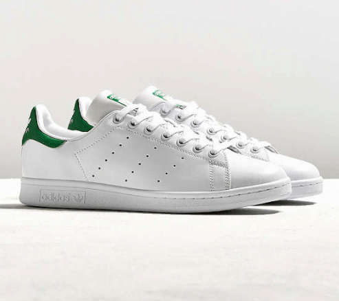 Adidas Stan Smiths in white and green - best shoes for study abroad