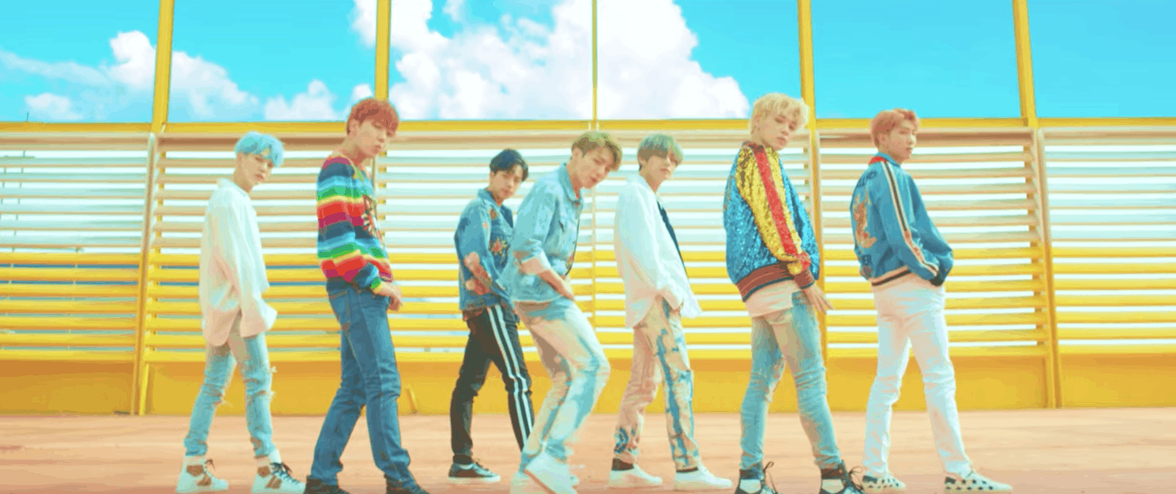 BTS DNA Video Fashion