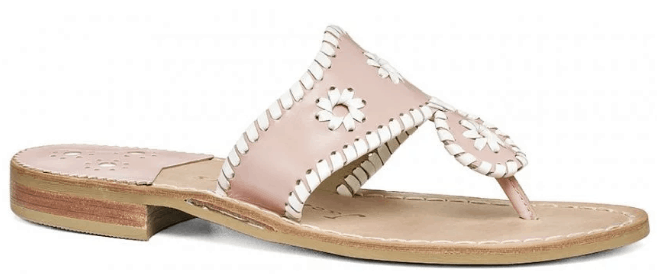 Pink Jack Rogers Sandals.