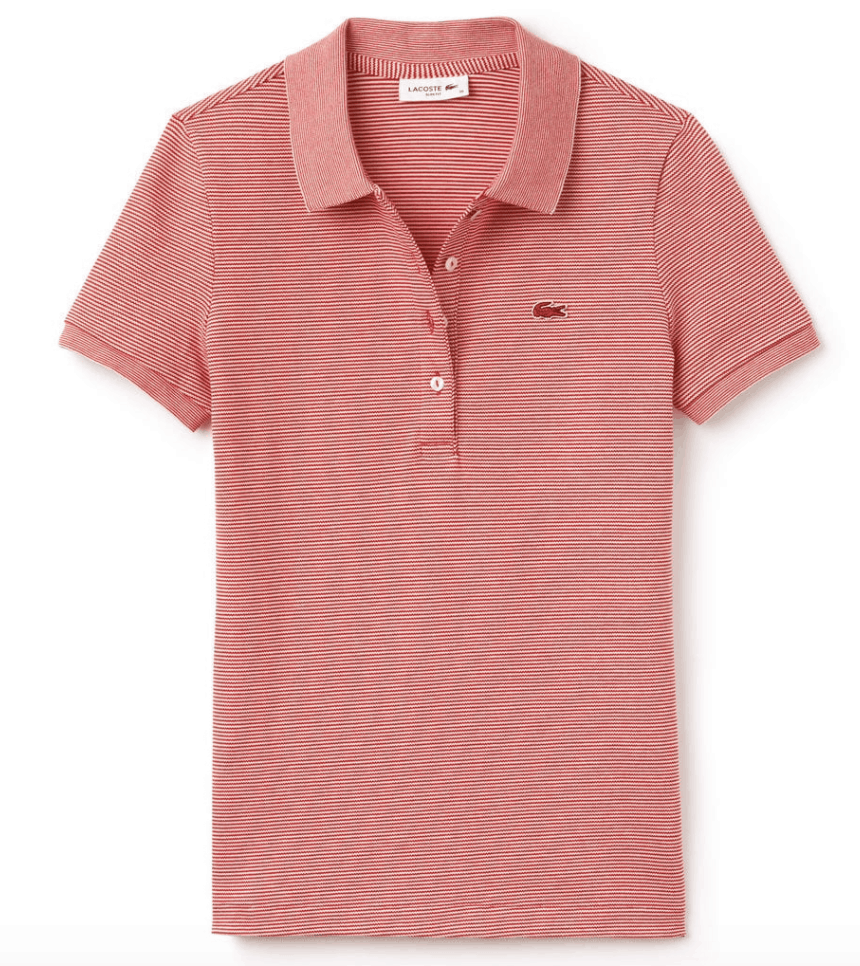 Lacoste polo.