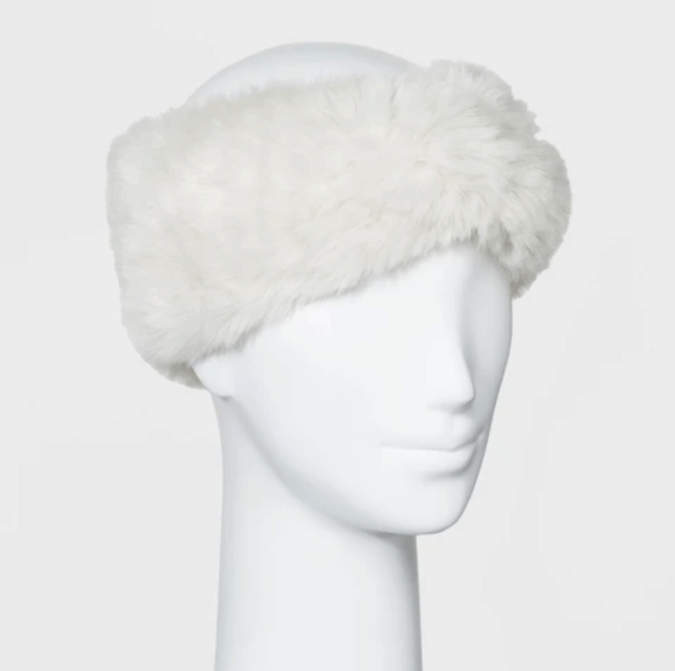 Faux fur headband